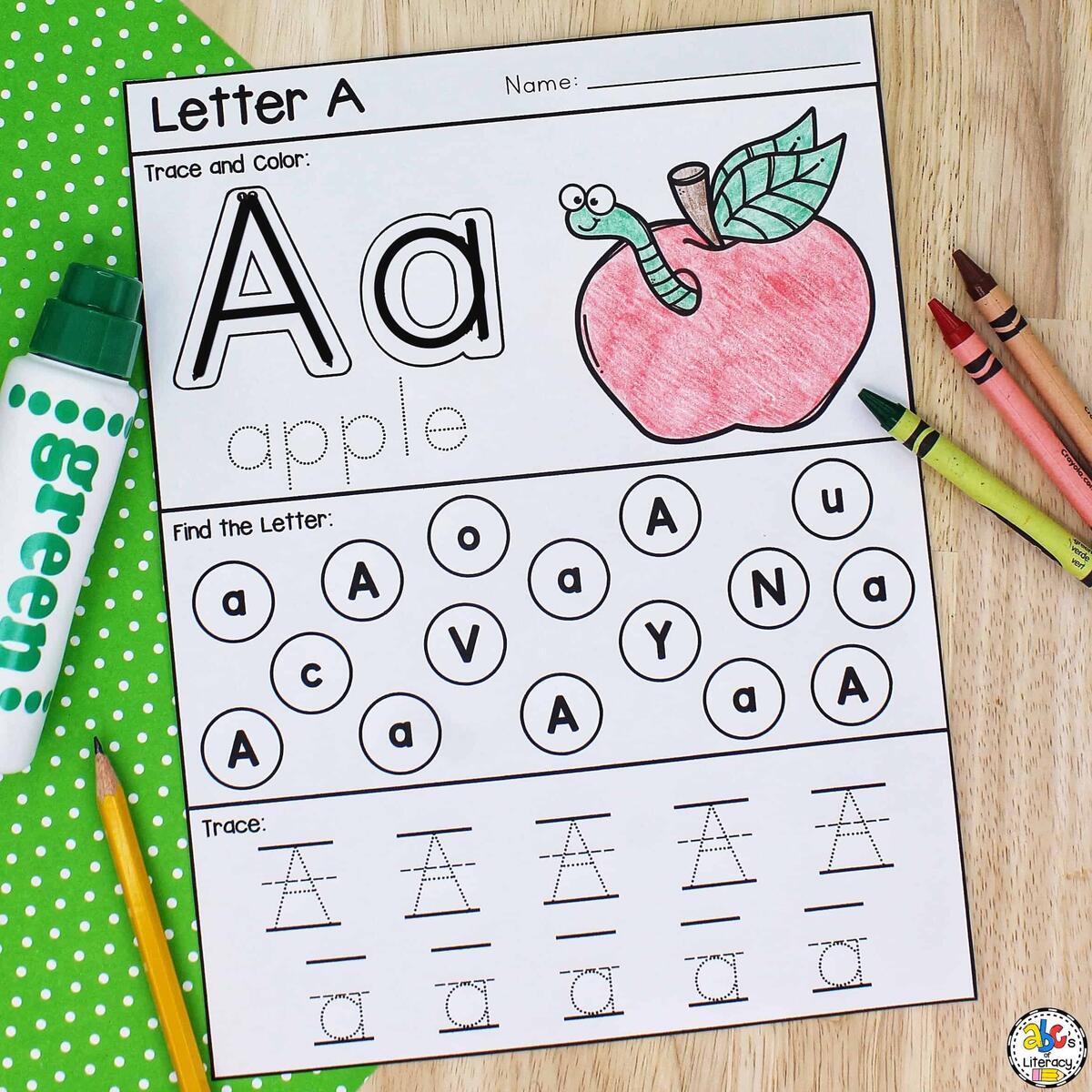Letter Recognition Worksheets Worksheets Library
