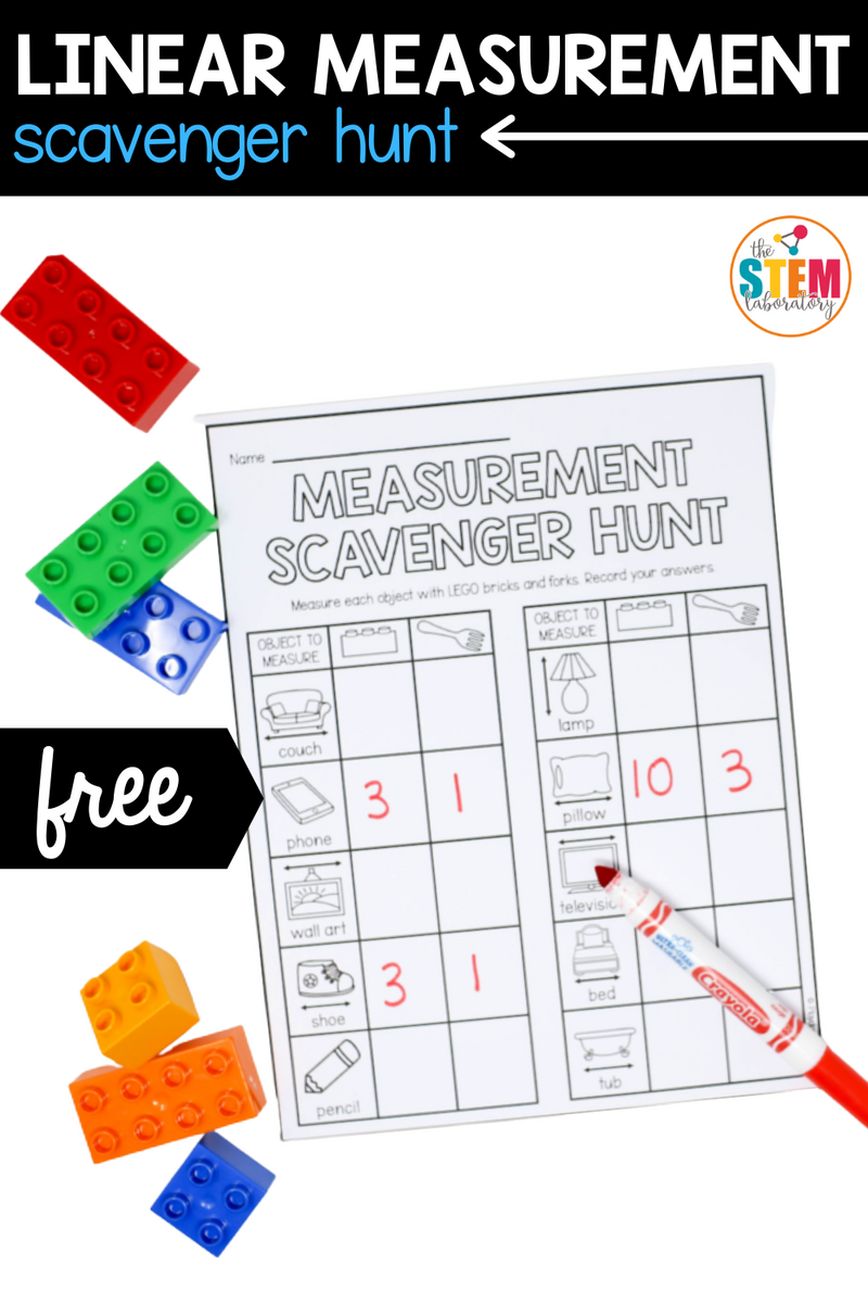 Linear Measurement Scavenger Hunt The Stem Laboratory