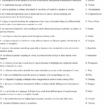 Literary Terms 1 40 Worksheet WordMint