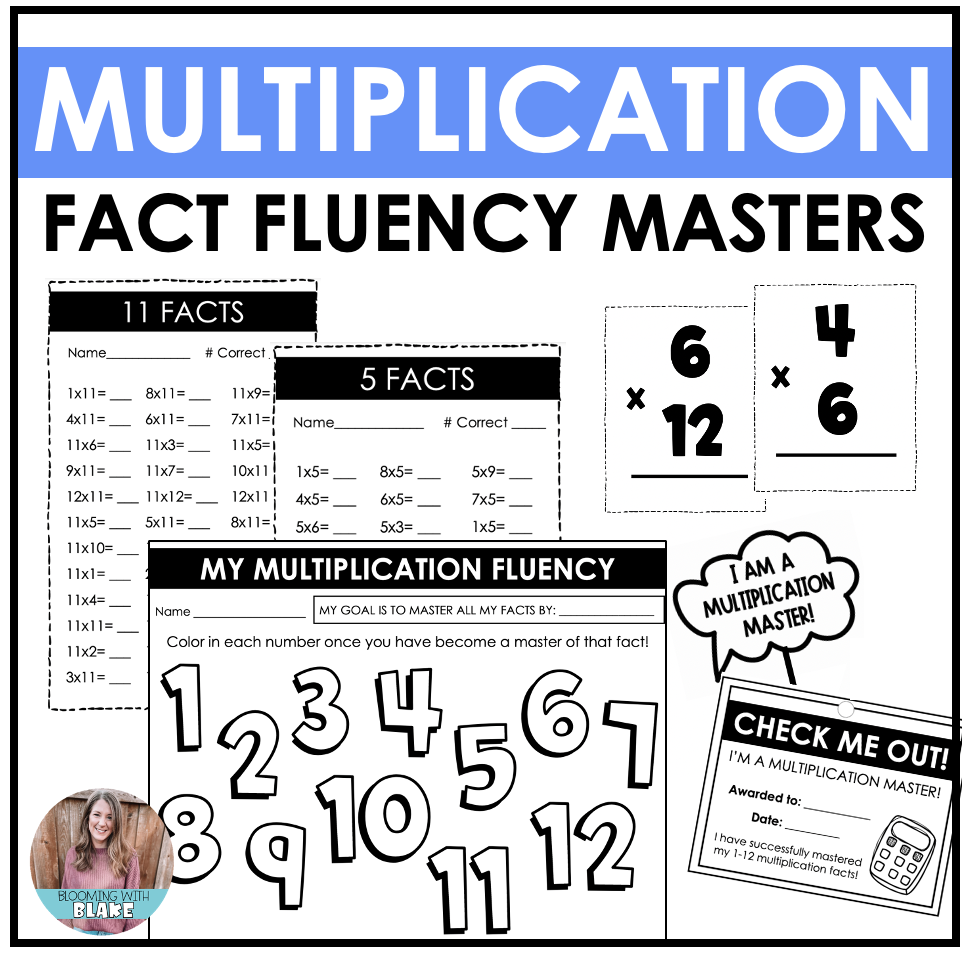 Multiplication Facts Fluency Activities And Goal Setting 3rd And 4th Grade Made By Teachers Multiplication Facts Fluency Activities And Goal Setting 3rd And 4th Grade Made By Teachers