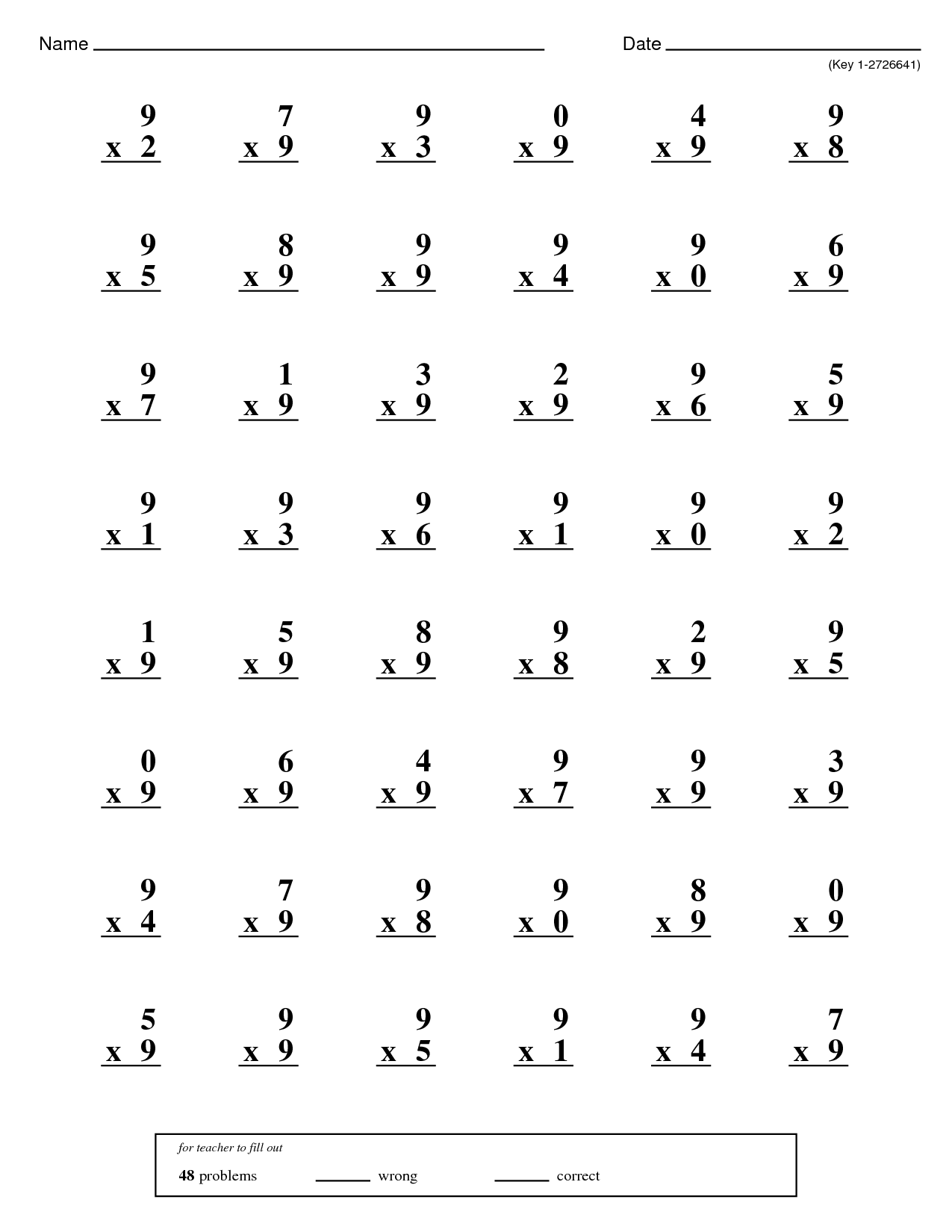 19 Timed Multiplication Worksheets Free PDF At Worksheeto
