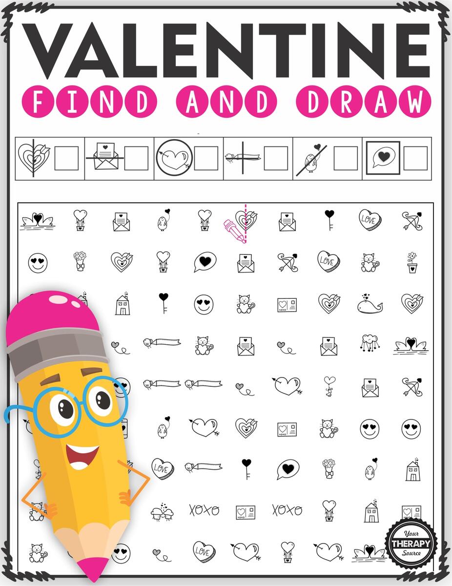 Penguin Visual Motor Activity Free Printable Your Therapy Source
