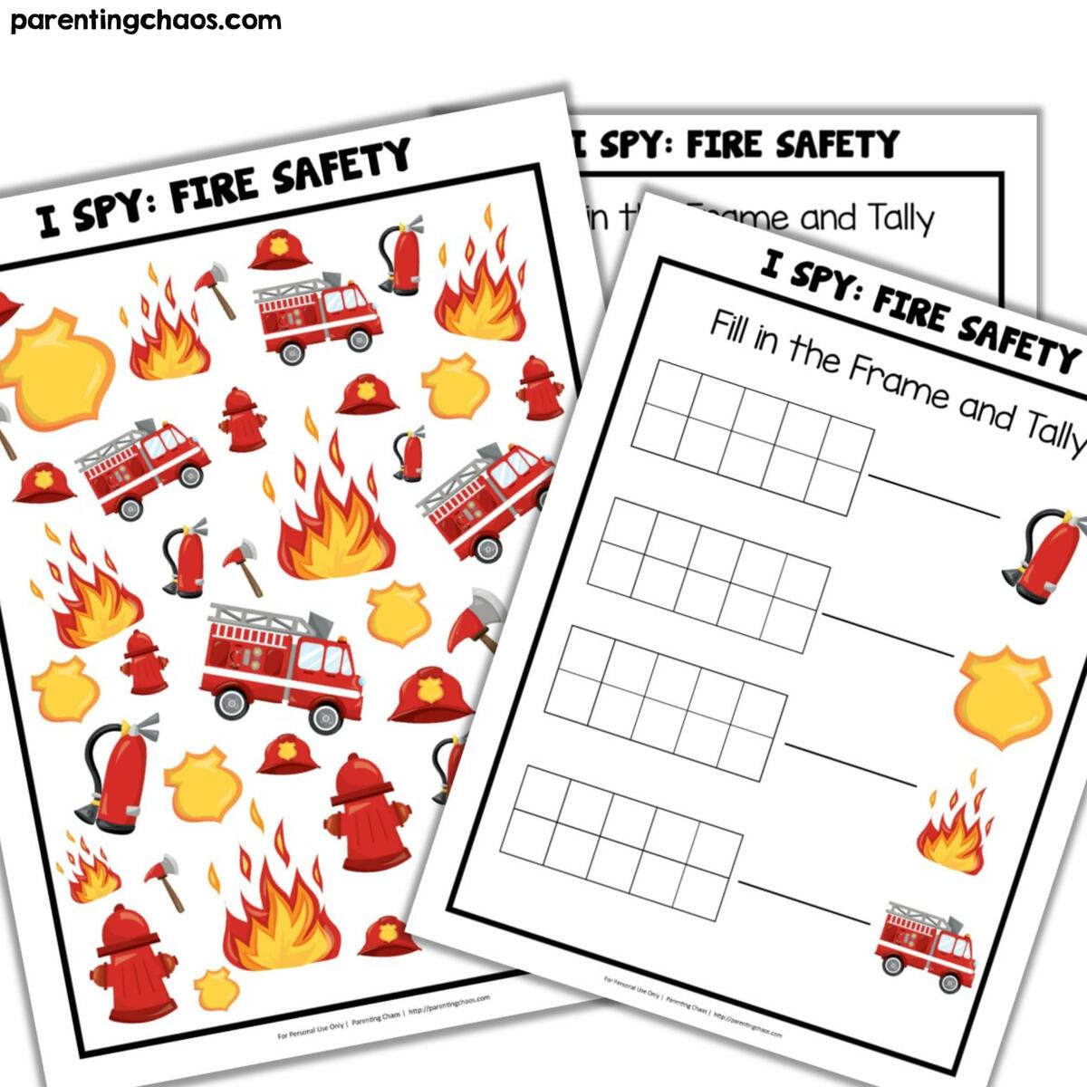 Printable Fire Safety I Spy Games For Kids Parenting Chaos Printable Fire Safety I Spy Games For Kids Parenting Chaos