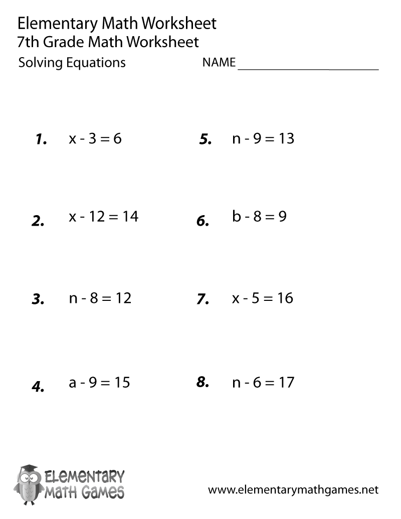 7th Grade Math Worksheets PDF Printable Worksheets Cazoom Math