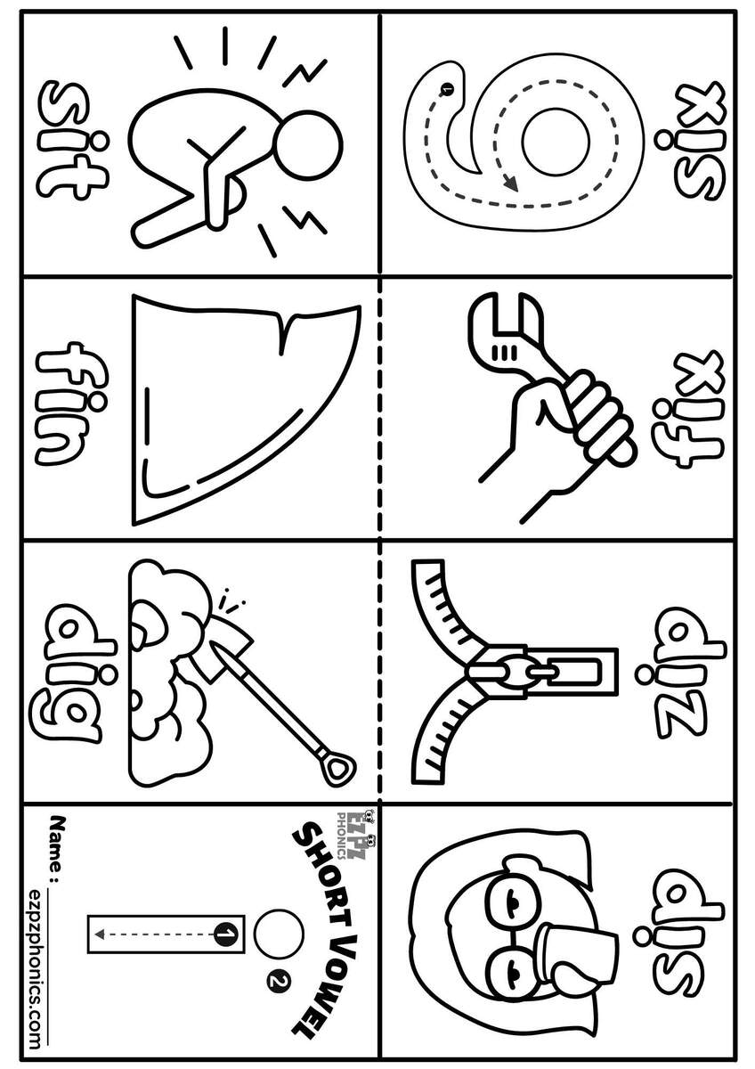 Short Vowel Worksheets And Printables Short I Made By Teachers