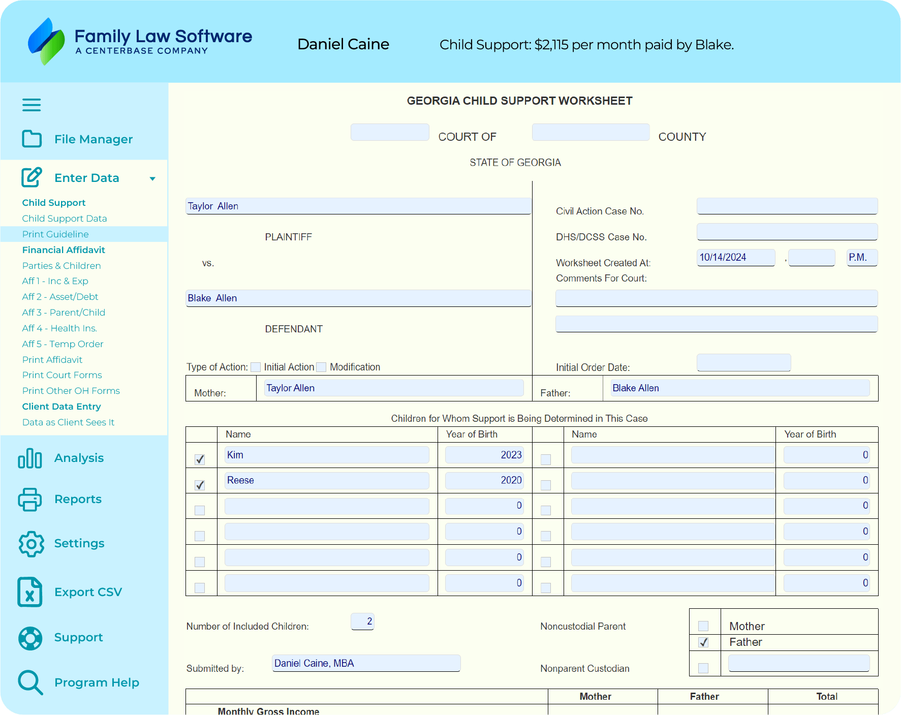 Software For Divorce Professionals Family Law Software