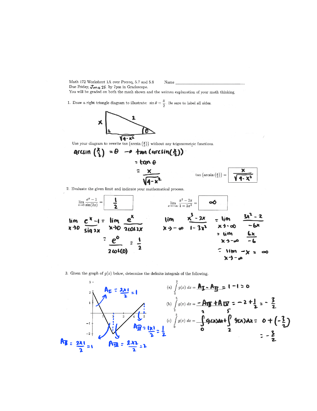 SOLUTION Calculus Worksheet Studypool Worksheets Library SOLUTION Calculus Worksheet Studypool Worksheets Library