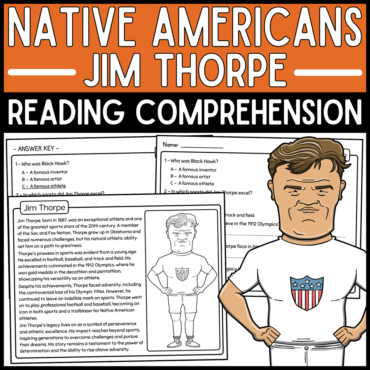 Squanto Reading Comprehension Passage Native American Heritage Month Made By Teachers