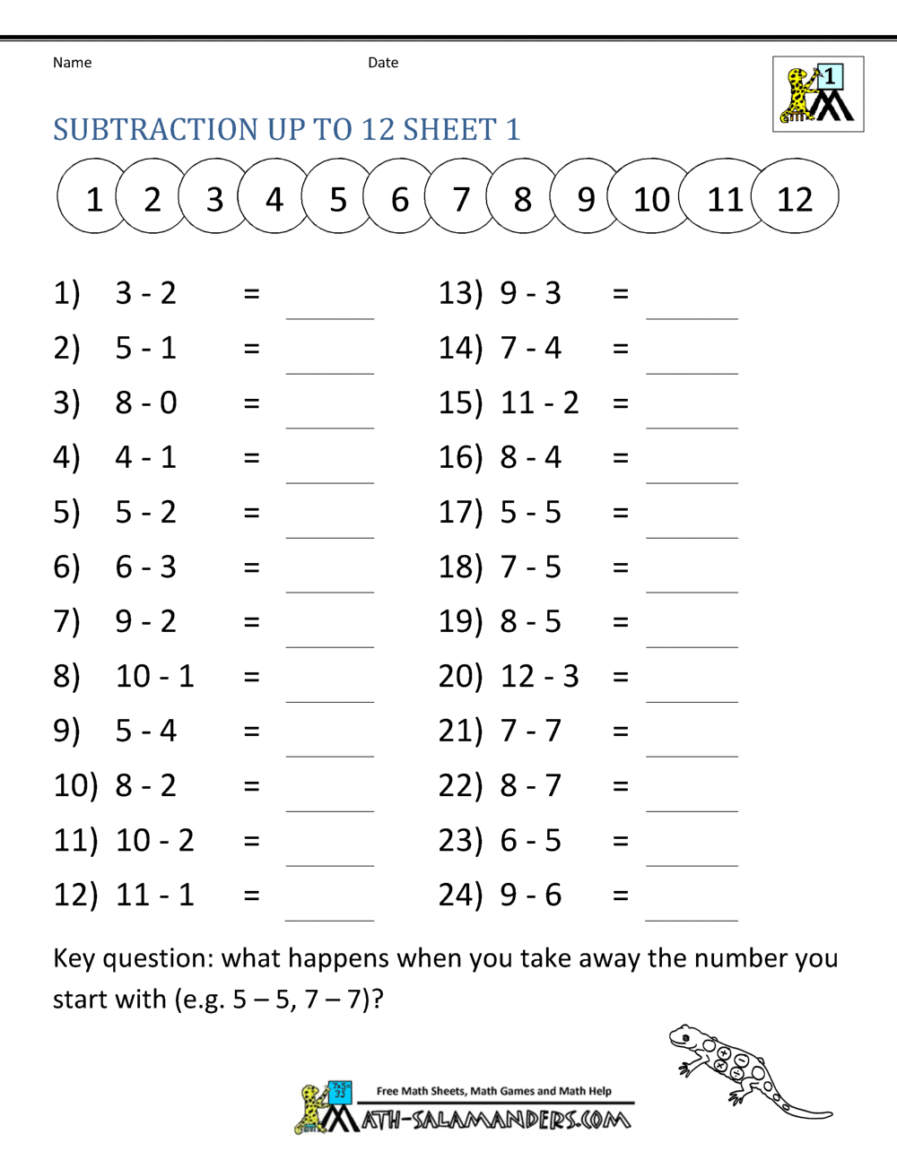 1st Grade Worksheets Best Coloring Pages For Kids
