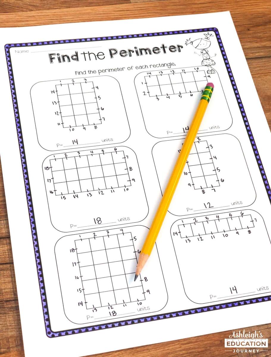 Teaching Area And Perimeter Ashleigh S Education Journey