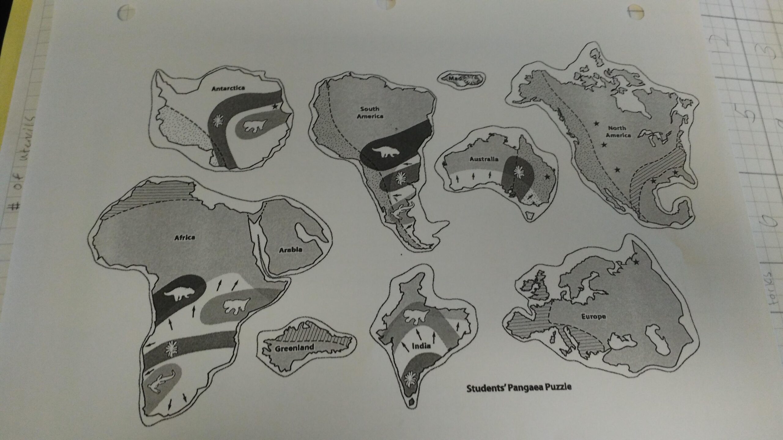 This Pangaea Worksheet In My Highschool Science Class R MapsWithoutNZ This Pangaea Worksheet In My Highschool Science Class R MapsWithoutNZ