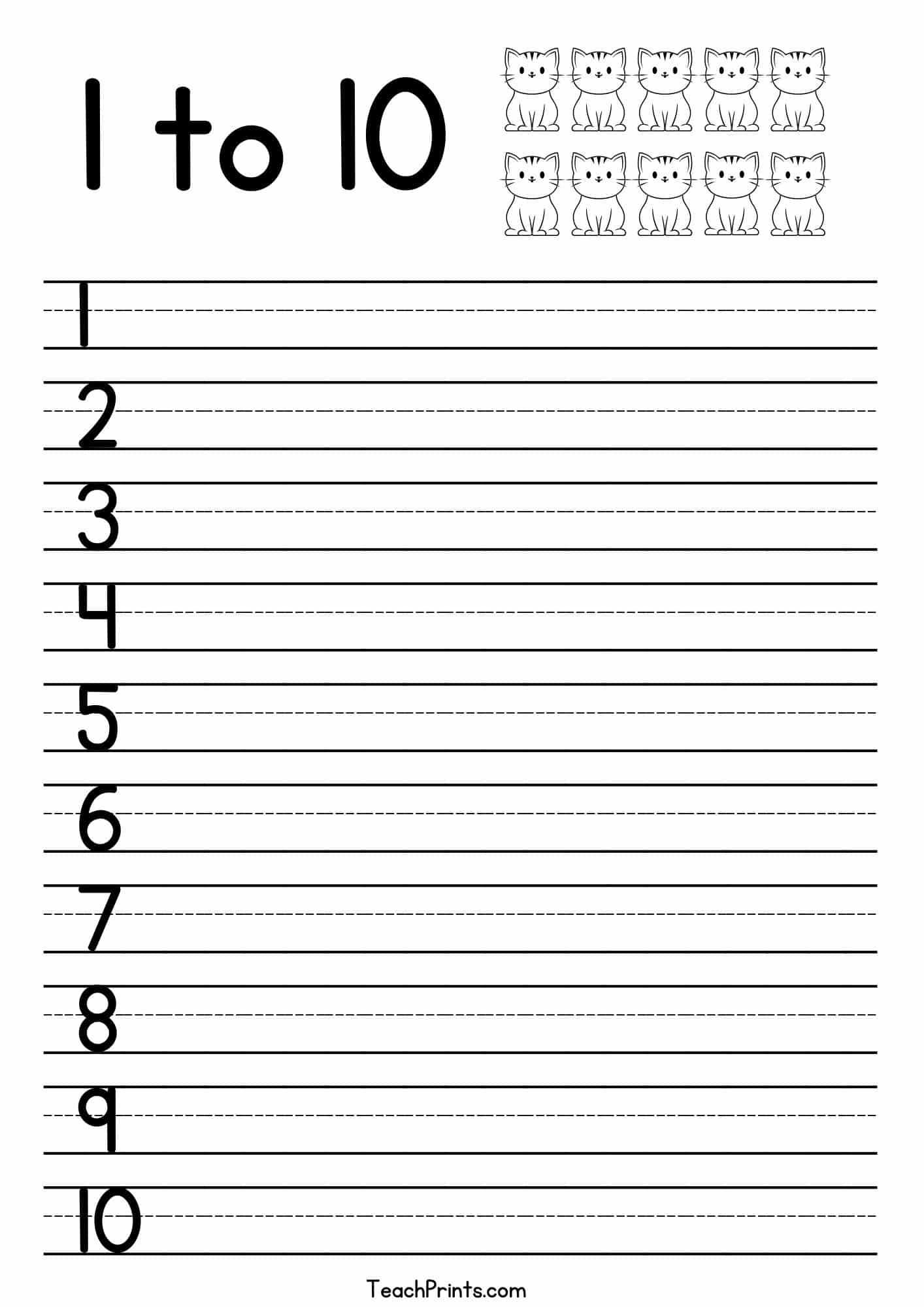 Free Custom Printable Handwriting Worksheet Templates Canva