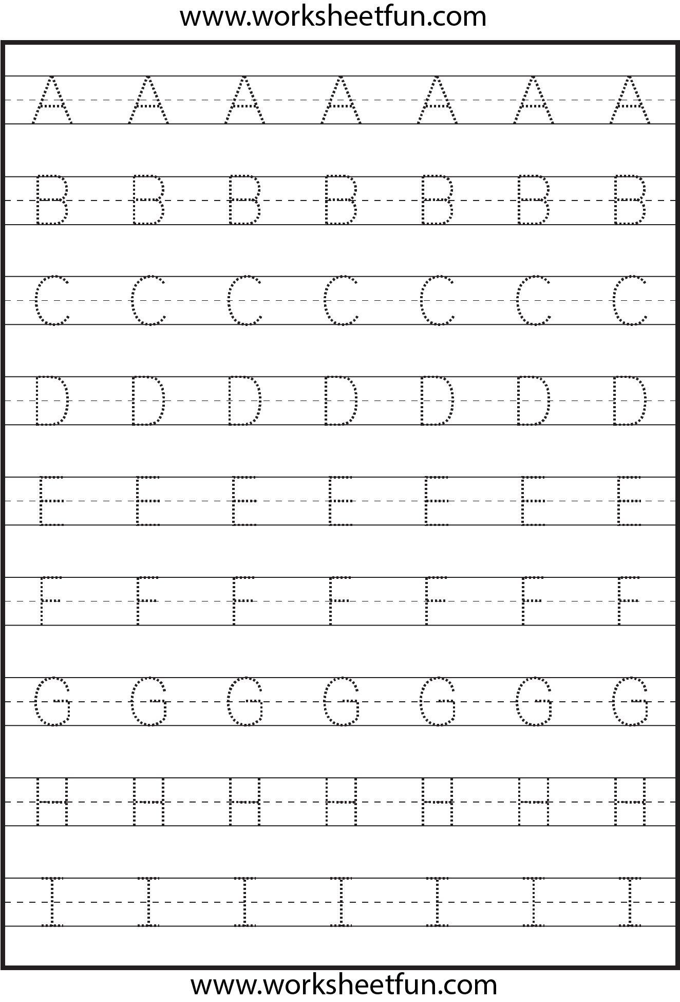 Tracing Uppercase Letters Capital Letters 3 Worksheets FREE Printable Worksheets Worksheetfun Uppercase Letter A Tracing Worksheet Doozy Moo