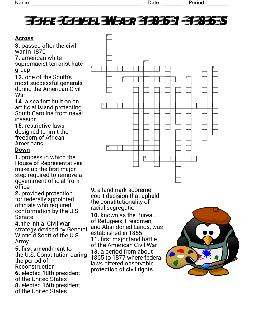 U S HISTORY TERMS Worksheet WordMint