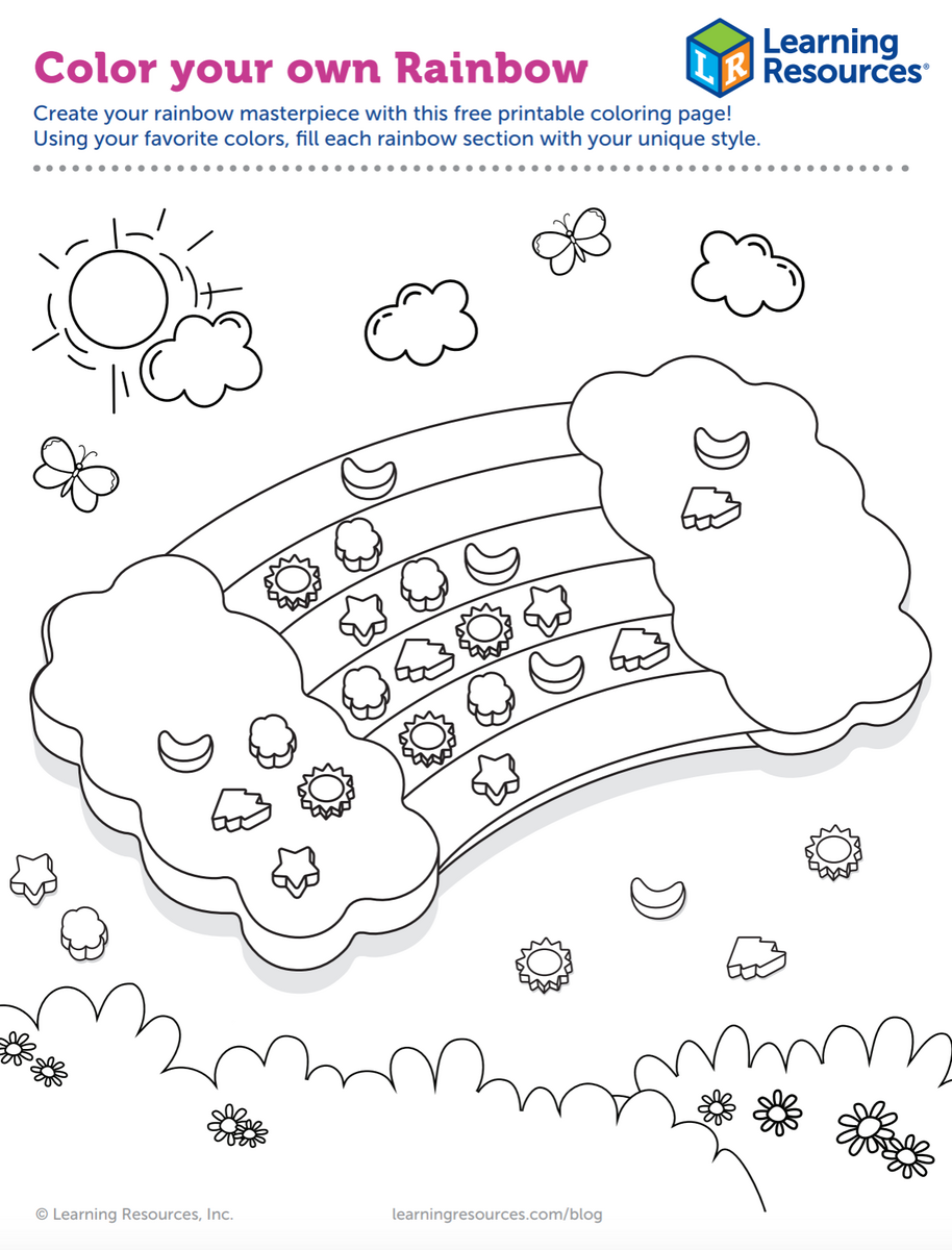 FREE Printable Color Worksheets For Kids