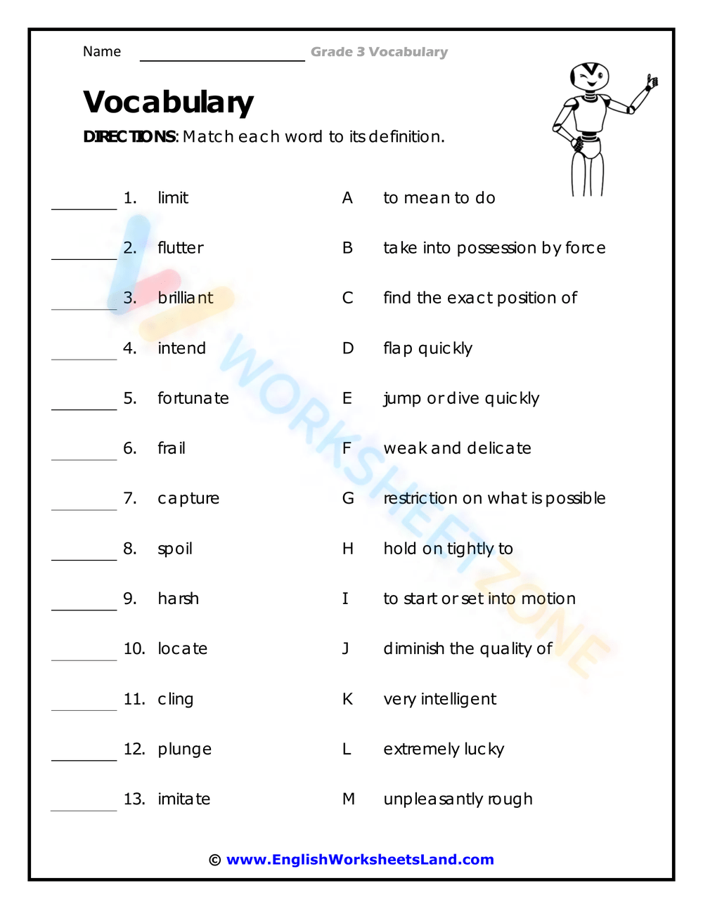 Third Grade Spelling Worksheets Printable Word Lists Practice Activities