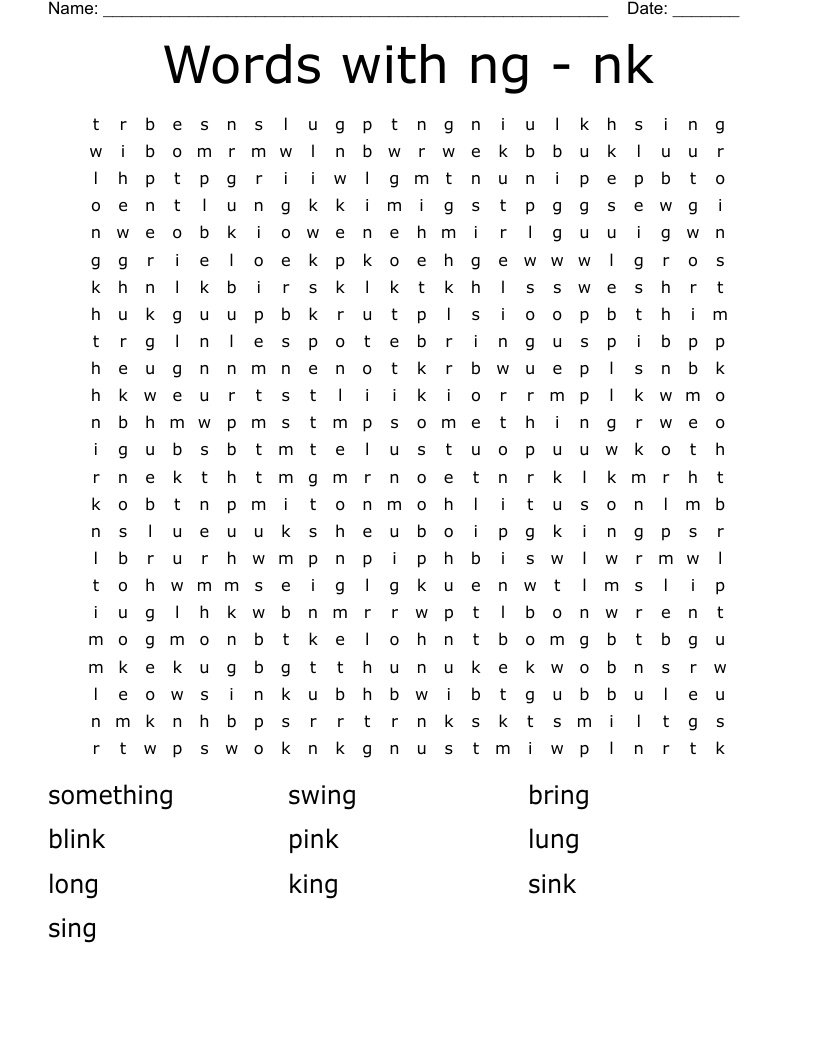 Words With Ng Nk Word Search WordMint Words With Ng Nk Word Search WordMint
